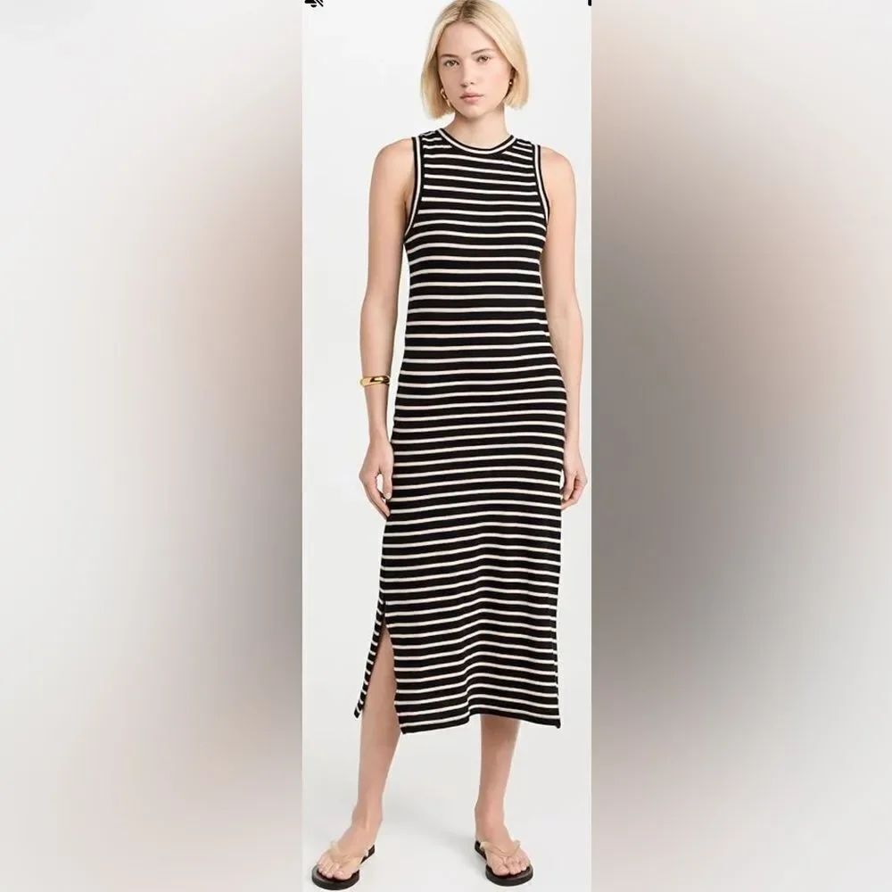 NEW RAILS women's tank dress in black birch